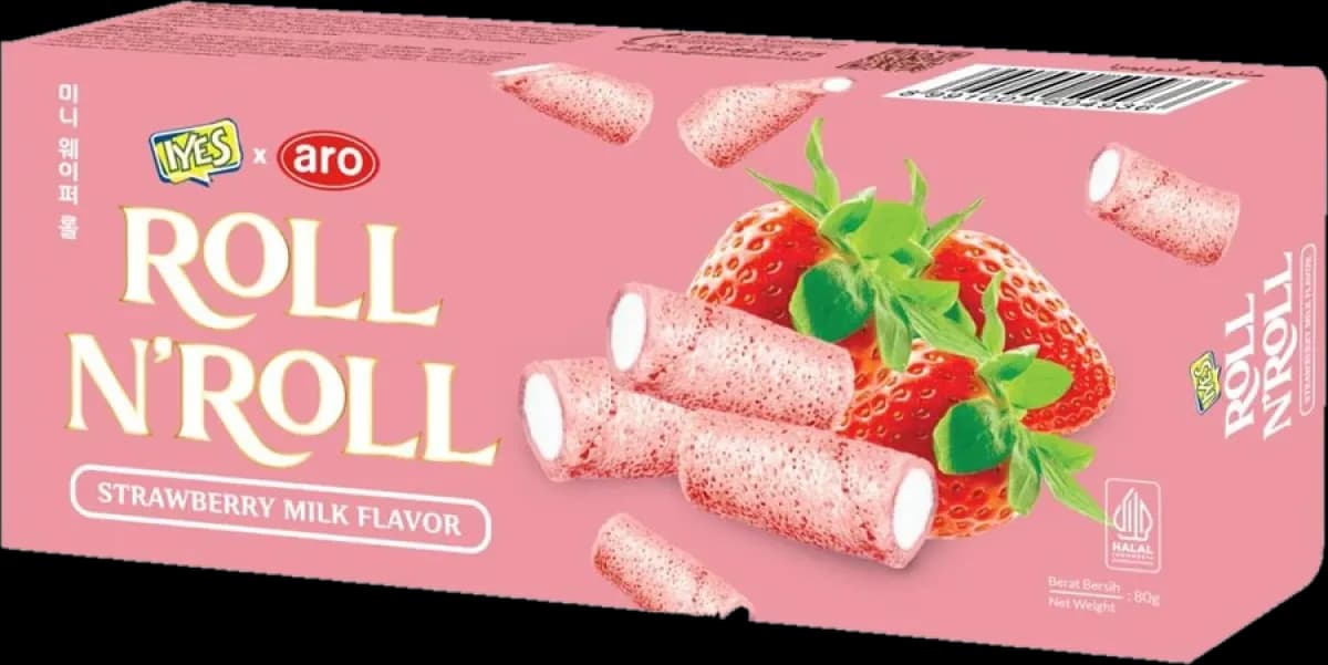 Roll N'Roll Strawberry Milk Pack